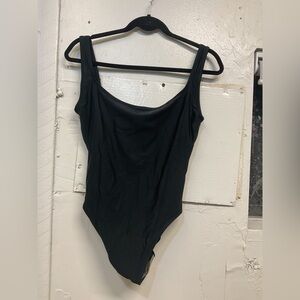 Madewell Women's Black second wave One-Piece Swimsuit new without tags size S